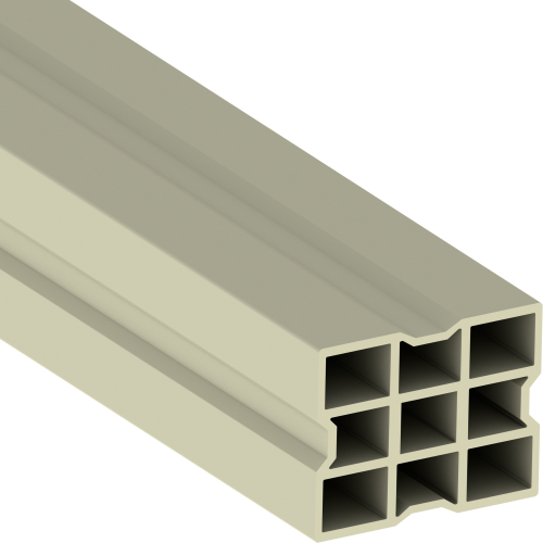 БРУС ПВХ 40*50*2000мм  Город Мастеров