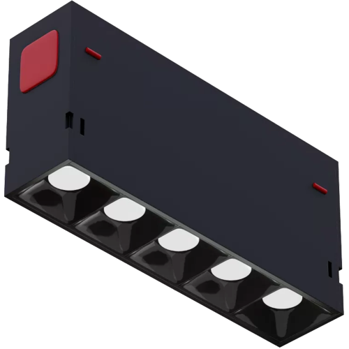 Трековый светильник Liner Black Mask, 10 Вт, 270x34x58 мм