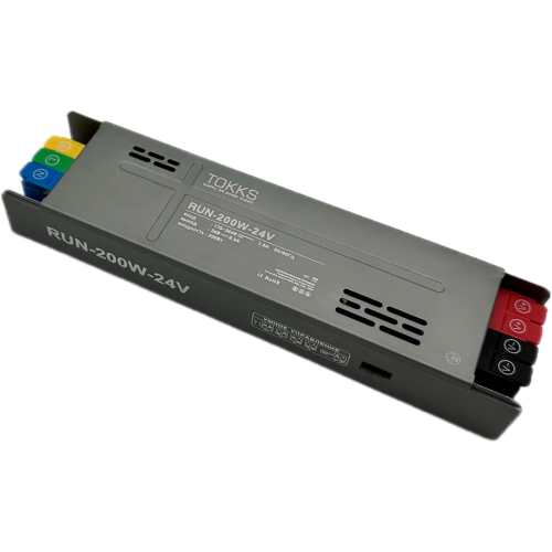 Блок питания 200w с умным управлением RUN 24v IP 20 193*49*29mm