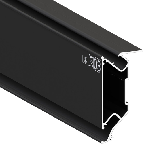 Багет AL ПФ-8153 - BRUS 03 - брус уровни, черный
