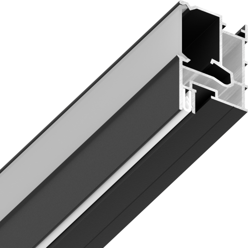 Парящий профиль для натяжных потолков SLOTT VILLAR Kit 2.0, черный