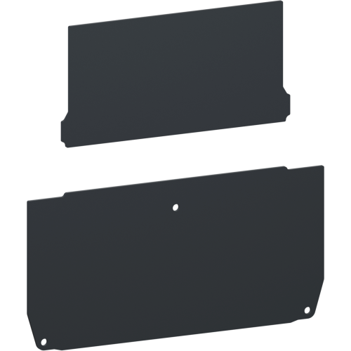 Заглушка торцевая к 122-311 GARDINA 2 05, черная, пластик ( левый/правый, комплект 2шт)