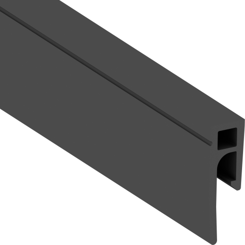 Багет ПВХ Теневой черный 2,0  Седьмое небо