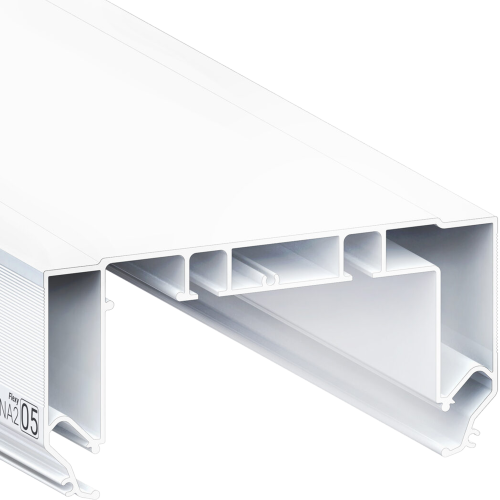 Багет AL белый  ПФ 122-311 Гардина двухрядная  GARDINA2 05 - длина 2,2м