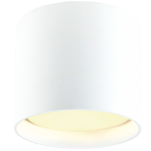 Светильник накладной под лампу GX53, ART SHOT белый, 83*70