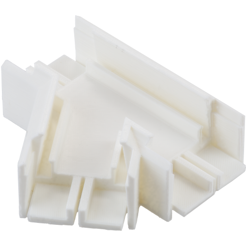 Соединительный элемент ПВХ Т-образный 60 град 7321 левый