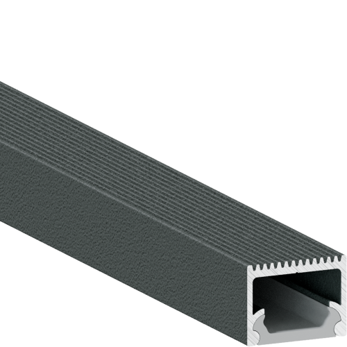 Световой профиль Сакура ( Черный), 2м