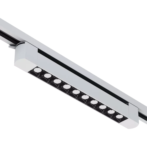 Трековый светильник 2TRA Liner T33 15W 4000K Black Mask, 334x34x60 мм, белый