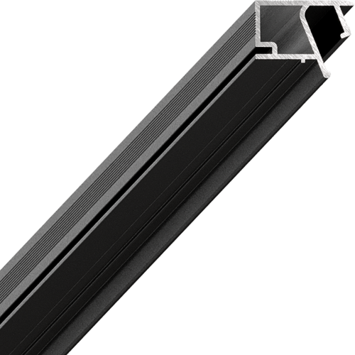 Теневой профиль SLIM EUROKRAAB, черный 2м