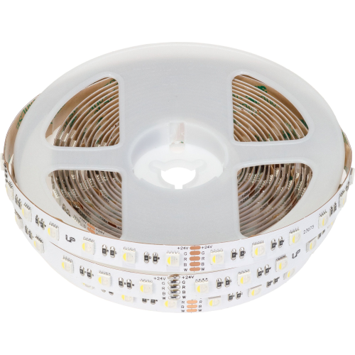 Светодиодная лента LP 5050 60/м (19,2Вт/м) 24V RGBNW, класса ПРО