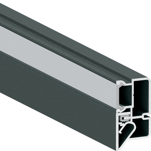 Конструкционный профиль с подсветкой FOTON ЧЕРНЫЙ комплект 2м