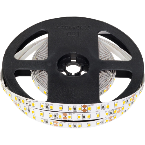 Светодиодная лента LP 2835 120/м (9,6Вт/м) 24V теплая, класса LIGHT