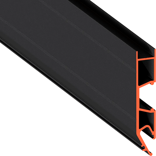 Багет AL ПФ-3883 Standart03 60 Led  2м черный