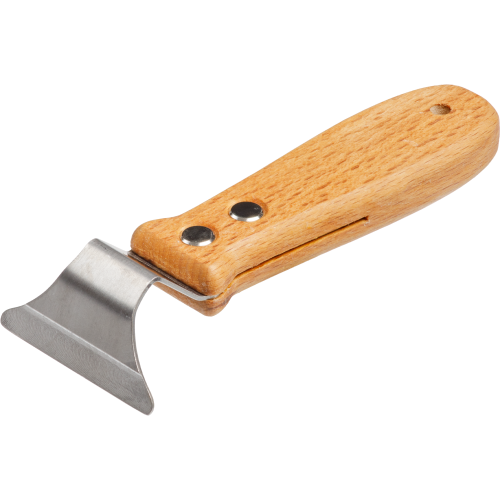 Лопатка Универсал усил 60/110 мм теневая 3 гиба с выборкой 1,5 Деревянная ручка