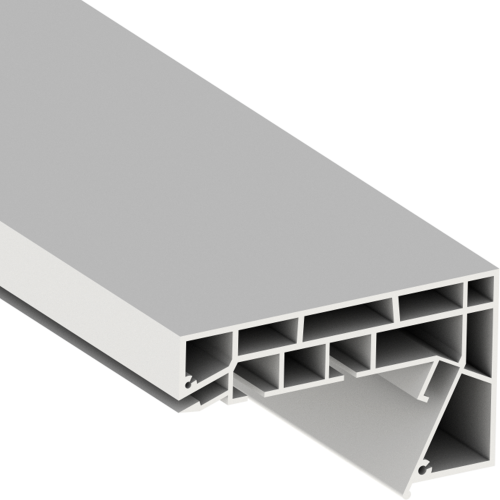 ПВХ Карниз Г двухрядный 2,5м Чебоксарский