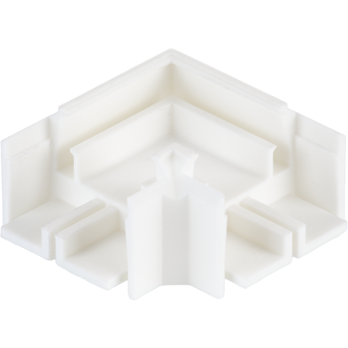 Угловой элемент ПВХ  Г-образный 90 град 10950