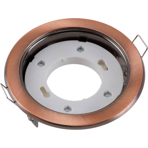 Светильник GX53 H4 черненая медь Ecola