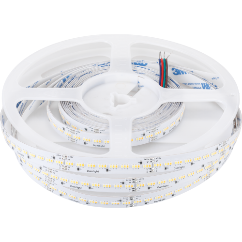 Светодиодная лента DLT2216-384-24v-15w-12mm-MIX-1800-3500-6500K