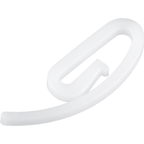 Крючок французкий усиленный "Кипр" белый