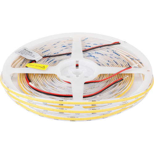 Светодиодная лента FCOB-384-24v- 8w-8mm-3000K- (CRI 93+) кат 5м