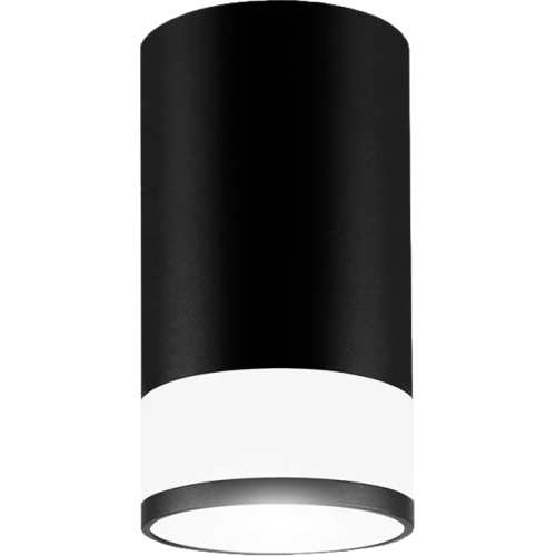 Светильник накладной под лампу gu10/mr-16, ART GLASS черный, 55*100