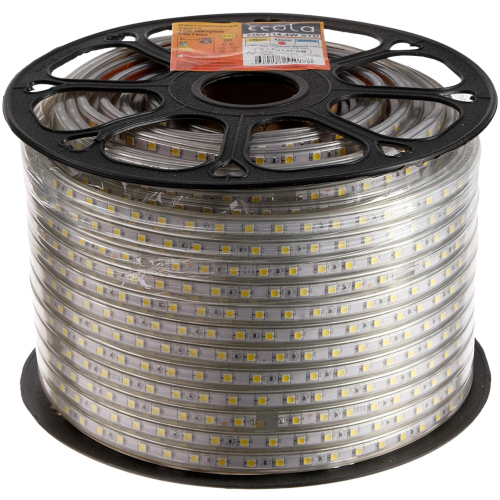 Светодиодная лента Ecola 220V 60/м 14,4W/м (1 бухта=50м) RGB IP68