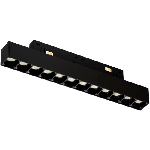 Светильник LINER BLACK MASK MAGNETIC S20 48V 12W 36° 3000-6000K TRIX CRI90 OSRAM | Черный корпусL220