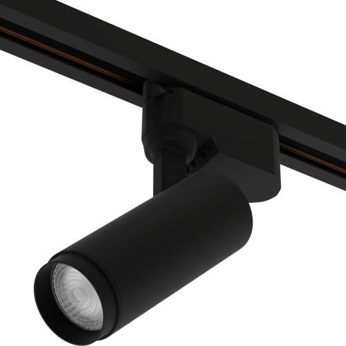 Трековый светильник CITY ZOOM NEW 10W 3000/4000/6000К 10°- 60° 2TRA 50х120mm | Черный корпус