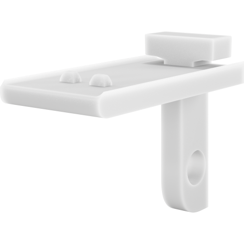 Ограничитель пластик БЕЛЫЙ (карниз Р-70) 4 комплекта/уп