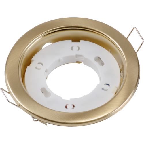 Светильник GX53 H4 сатин-золото Ecola