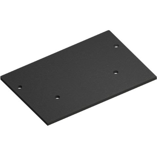 Заглушка торцевая без выреза, черный муар Vega 45