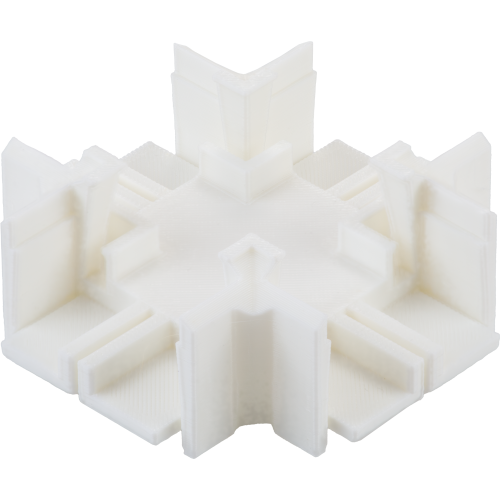 Соединительный элемент ПВХ X-образный 90 град 7321