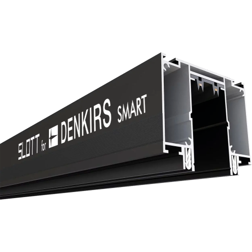 TR2014-BK Профиль-трек SLOTT for DENKIRS SMAR, для натяжных потолков, 2 м, алюминий, черный