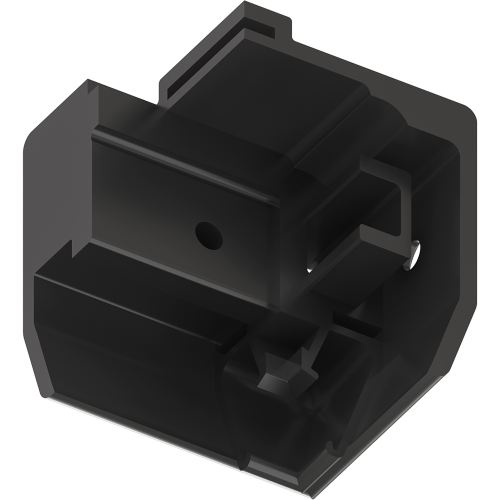 INNOY LOCK парящий-теневой, внешний угол, левый, черный 100.8.2