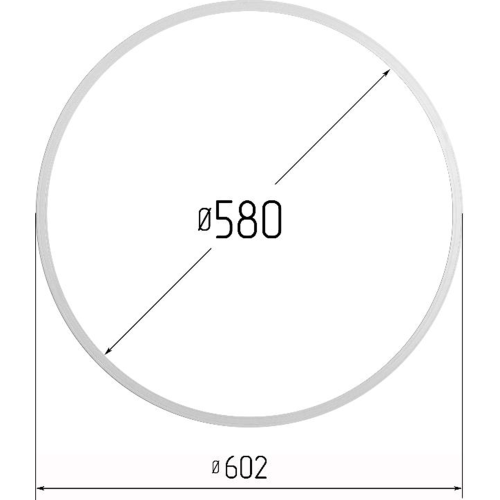 Кольцо d580 мм