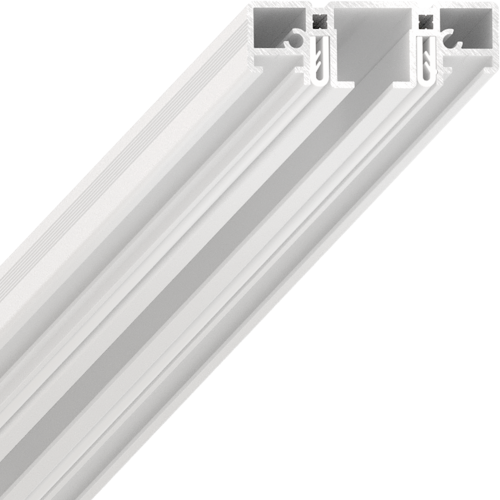 Карнизный профиль SLIM Road 01, белый, 3м