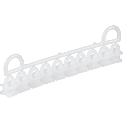 Бегунок 6мм белый МОК (лента 10шт)