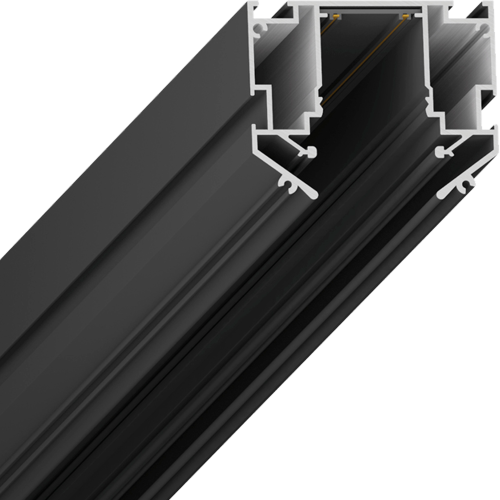 Магнитный шинопровод 2 в 1 М220+вставка, 1м черный