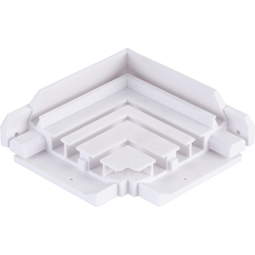 Поворот ПК-5 трехрядный LIGHT 90 градусов пластик IH