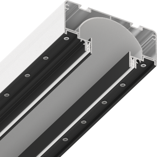 Нишевая световая линия SLOTT 35, черно-белая