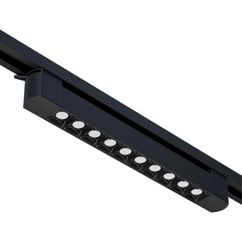 Трековый светильник 2TRA Liner T33 15W 4000K Black Mask, 334x34x60 мм, черный