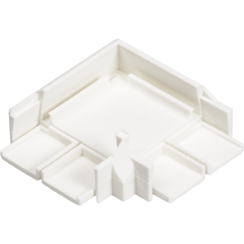 Угловой элемент ПВХ 90 град. Г-образный 90 град 7320