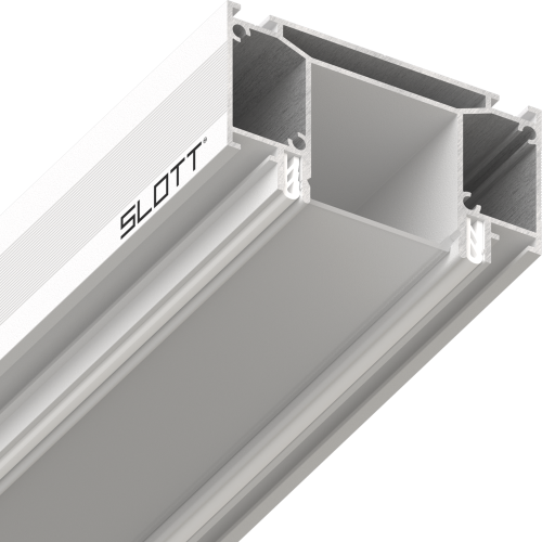 Профильная система SLOTT Line, белая