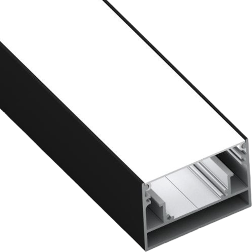 Профиль светодиодный Vega 45 черный муар