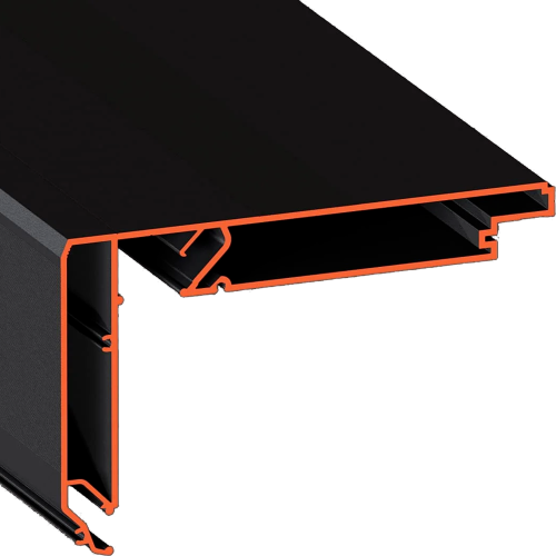 Багет AL ПФ-11312 Standart02 60 Led  2м ЧЕРНЫЙ