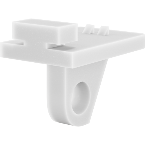 Ограничитель универсальный для карнизов АЛФОРМ БЕЛЫЙ