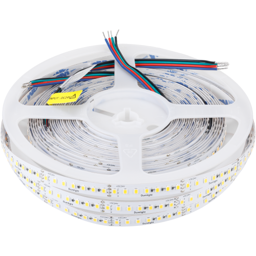 Светодиодная лента DLT2835-140-24v-UNI-3.3-19.8w-10mm-3000K кат 5м