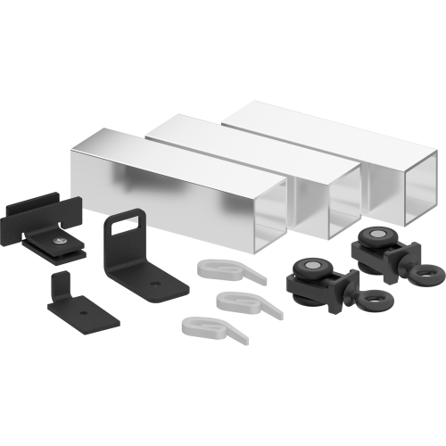 Комплект для сборки механического карниза SLOTT MOTION L3, черный