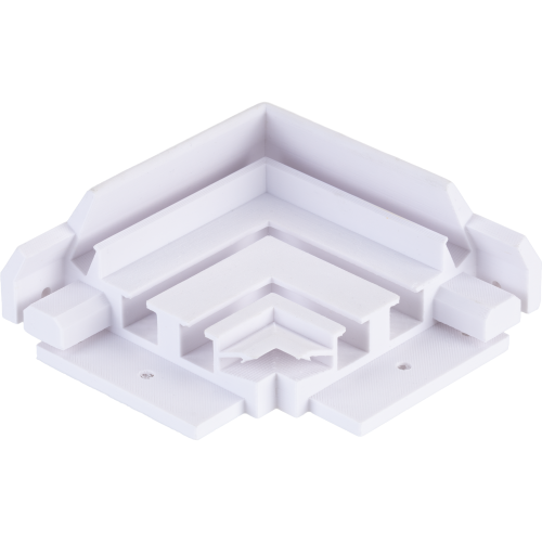 Поворот ПК-15 двухрядный LIGHT, 90 градусов, пластик IH