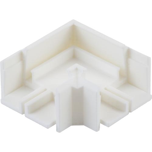 Угловой элемент ПВХ 90 град. Г-образный 90 град 7321